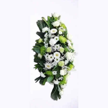 Mixed flower coffin spray - Floral Chic Creations